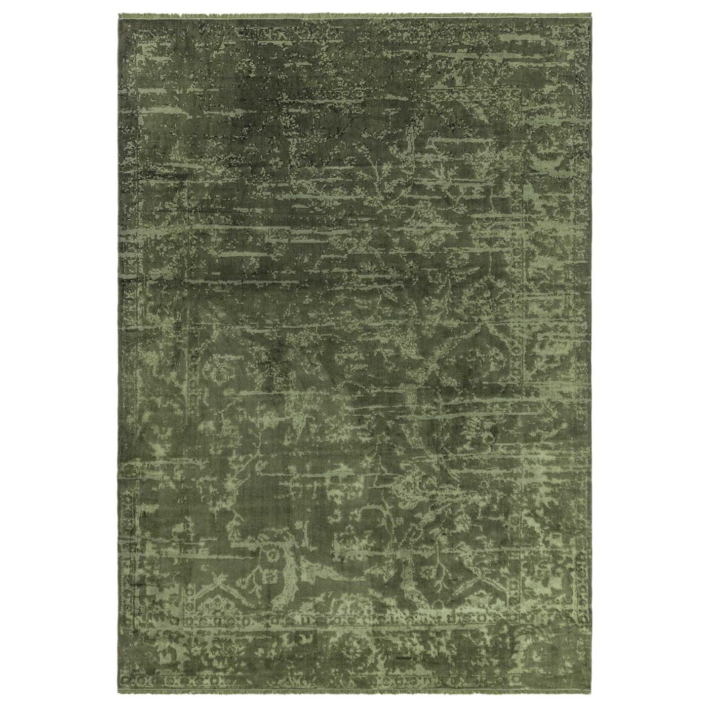 Zadana Abstract Rug, Green