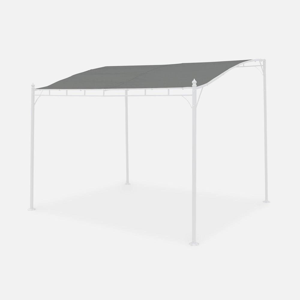 sweeek Roof Cover For Pergola Brestum in Grey