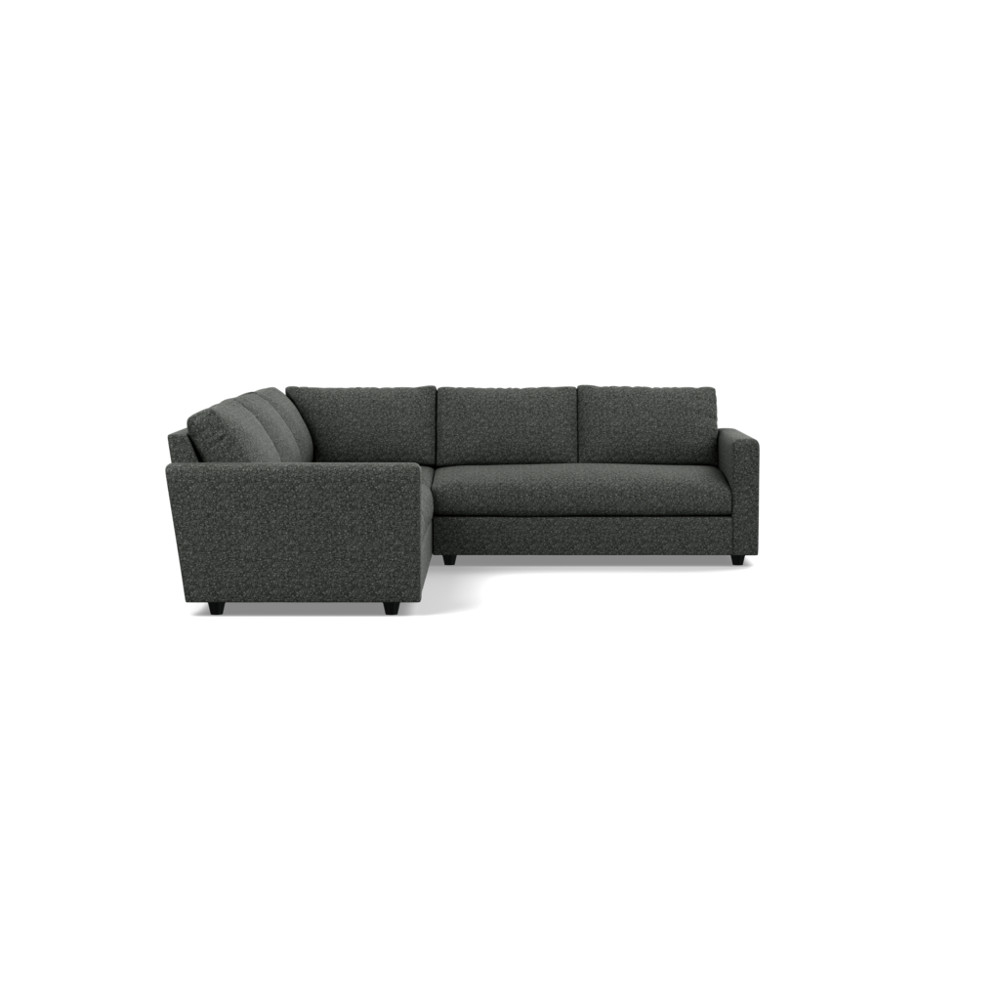 Heal's Nimbus II Large Corner Sofa Brecon Charcoal