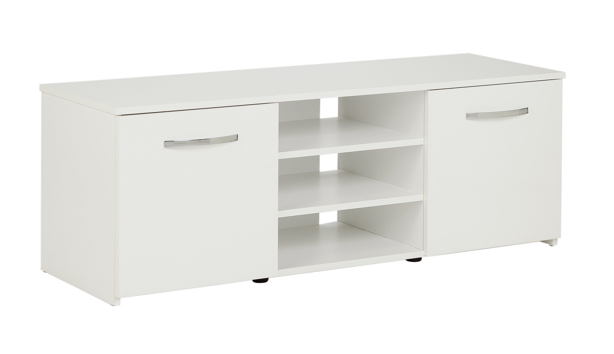 Habitat Hayward 2 Door Small TV Unit - White Gloss