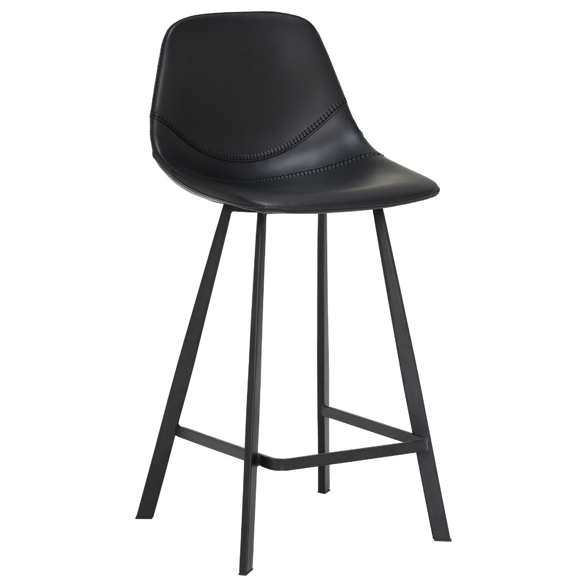 Fiori Counter Stool Black