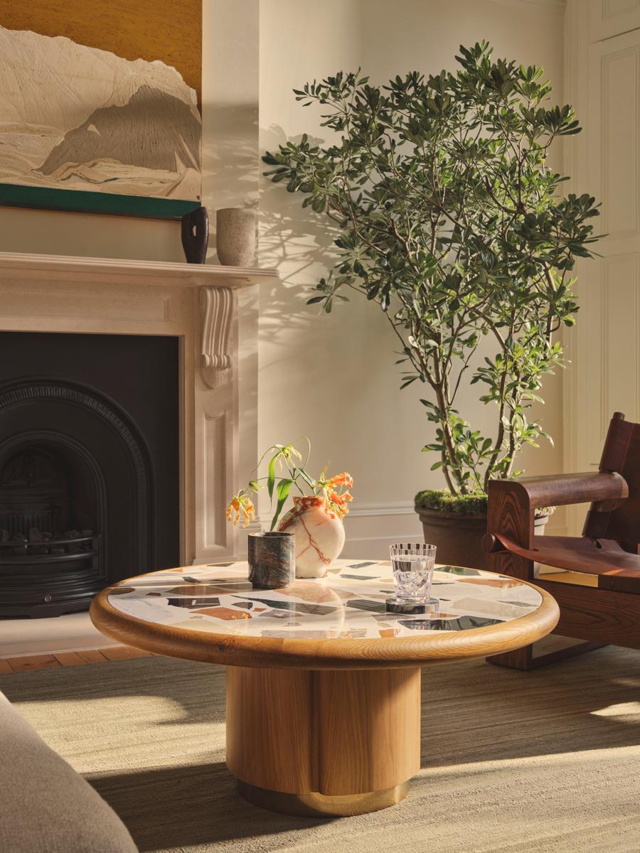 Santos Coffee Table, Terrazzo