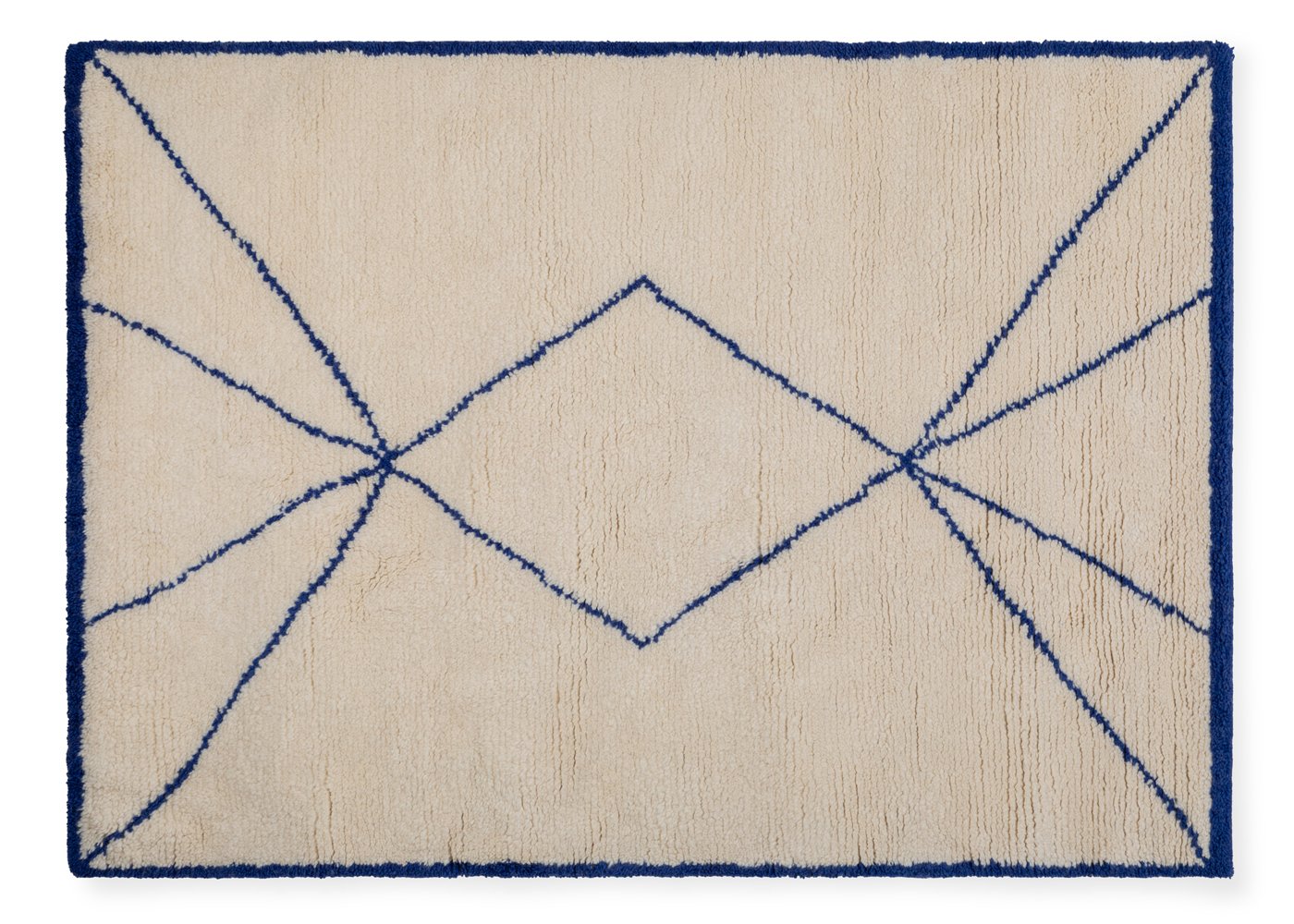 Linie Design Demantur Rug Blue 170 x 240cm