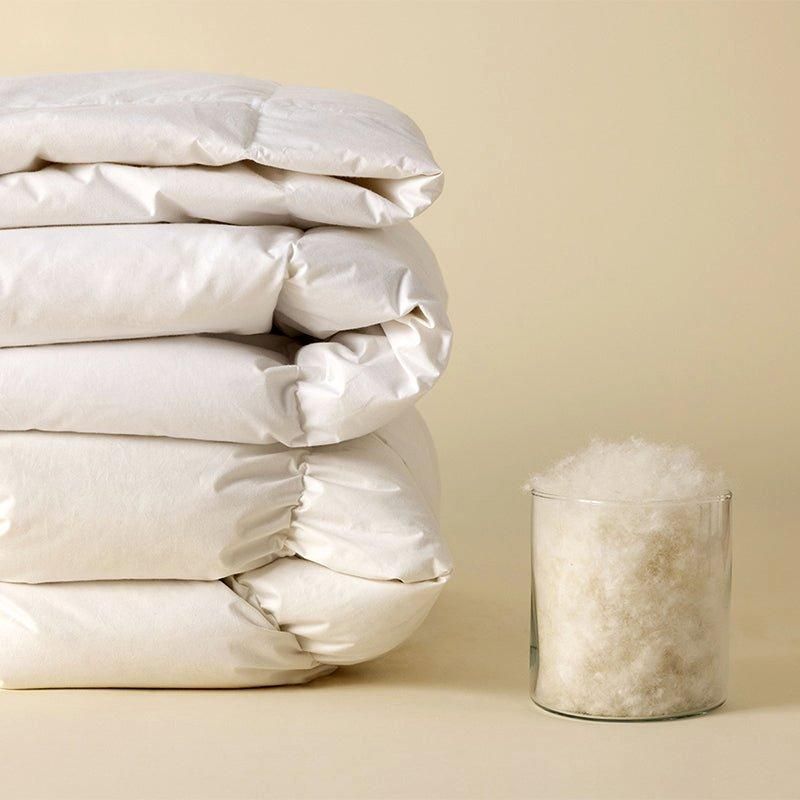 surrey down 70% English Duck Down 4.5tog Duvet in White