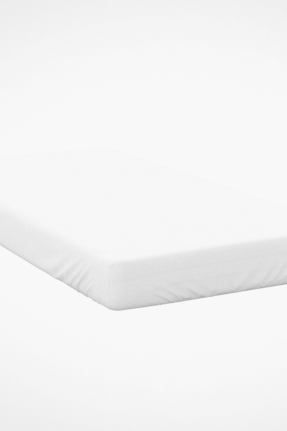 Belledorm Pima Cotton Sateen 450 Thread Count 38cm Fitted Sheet in White