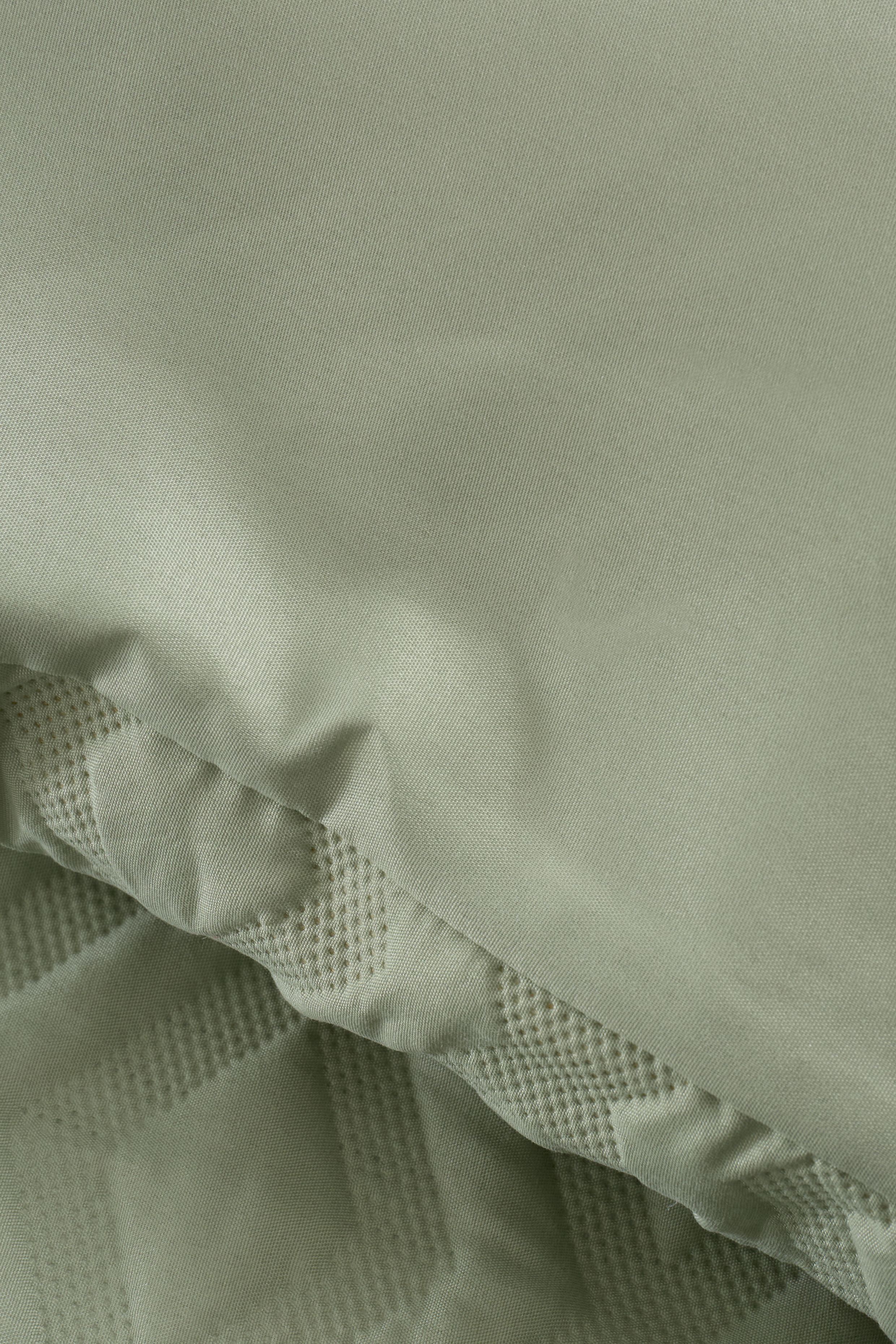Catherine Lansfield 'Jacob Geo' Soft Touch Duvet Cover Set in Light Green 3