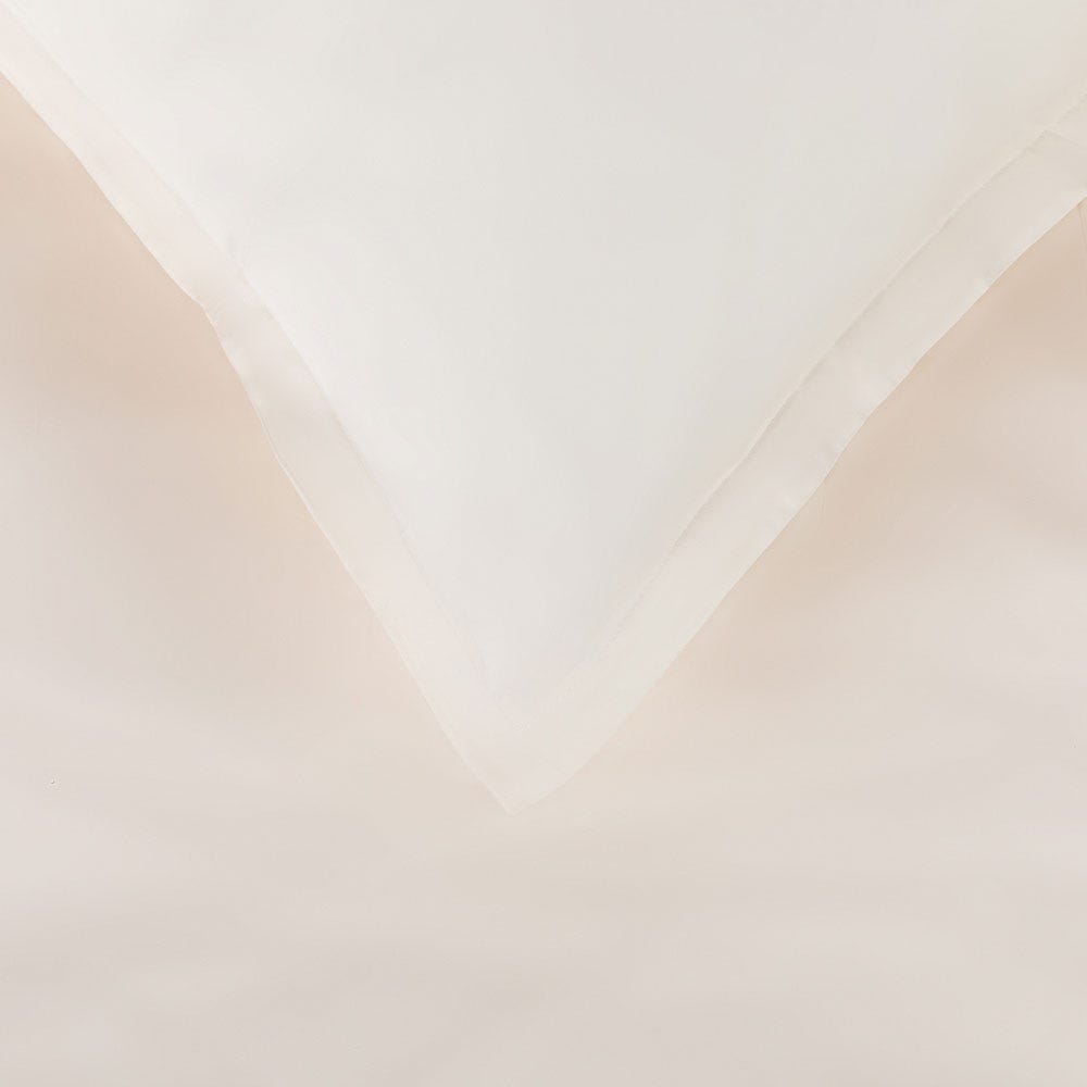 Heal's 400TC Egyptian Cotton Sateen Luxe Cream Deep Fitted Sheet Single 2