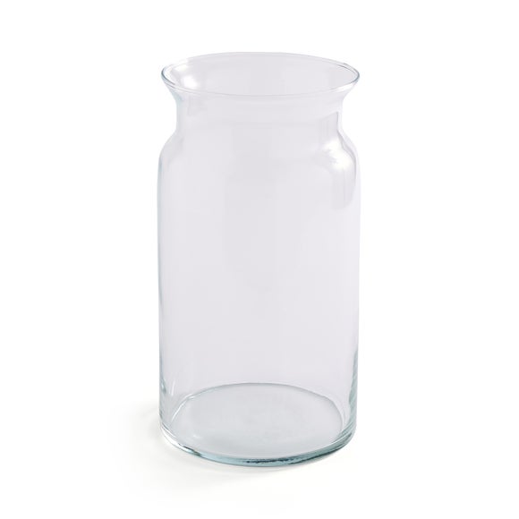 Jar Shaped Glass Vase 3