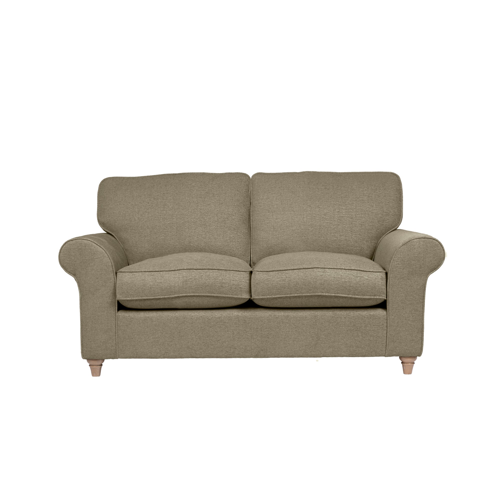 Rosa Fabric 2 Seater Sofa Green