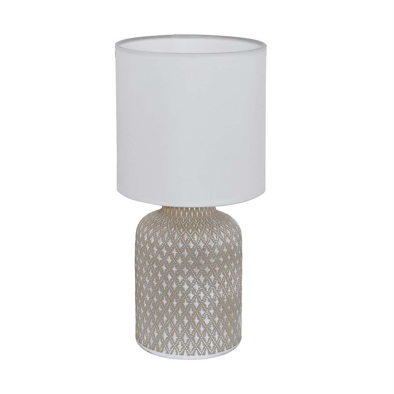 Eglo Bellariva Table Lamp Grey White