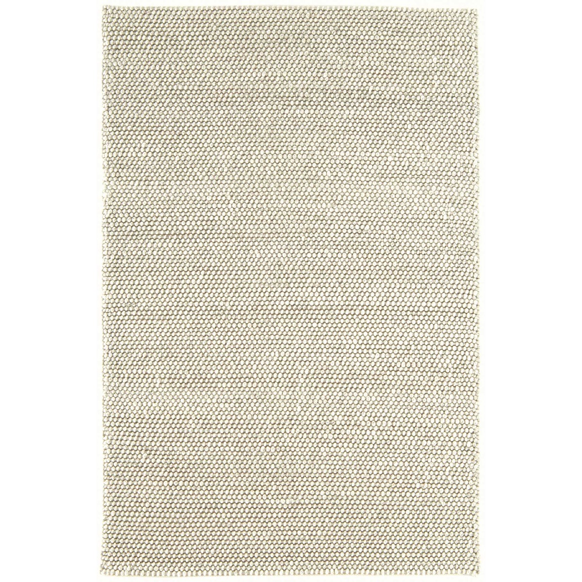 Flori Woven Cream 160x230cm Rug, Square Wool Blend | W160cm | Barker & Stonehouse