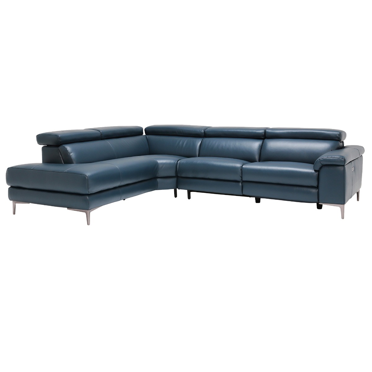 Paolo Leather Left Corner Group - Barker & Stonehouse