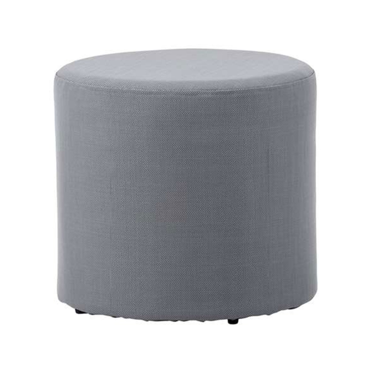 Cane-line Rest Side Table/Footstool, Grey Tex