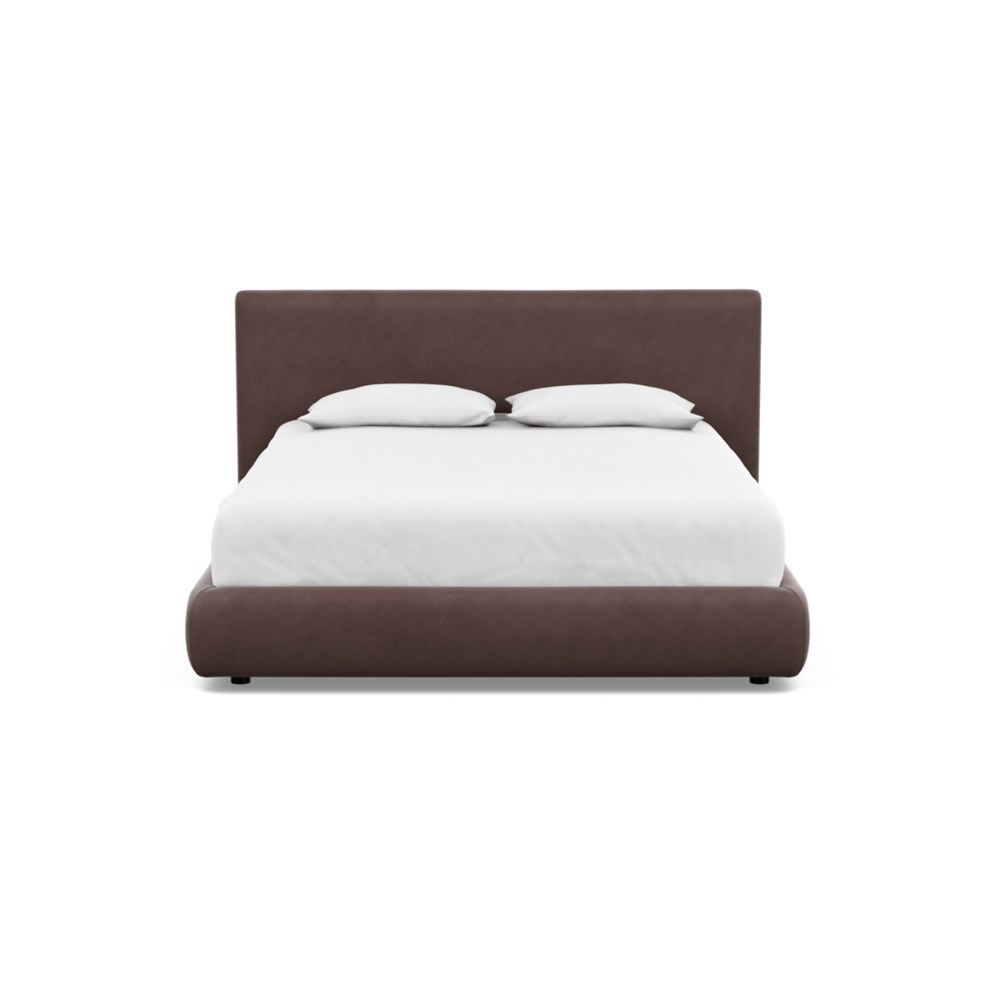Heal's Alba Storage Bed King Marylebone Velvet Mocha