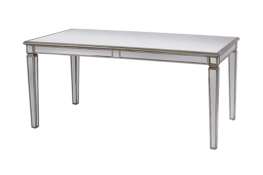 Antoinette Toughened Mirror Dining Table