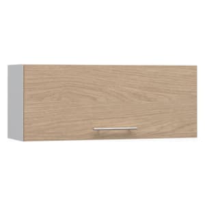 Wickes Orlando Scandi Oak Slab Narrow Wall Unit - 900mm