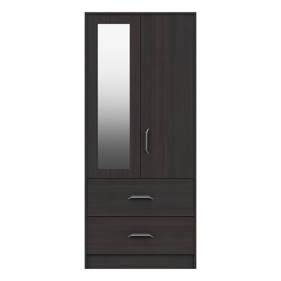 Florine Double 2 Drawer Wardrobe