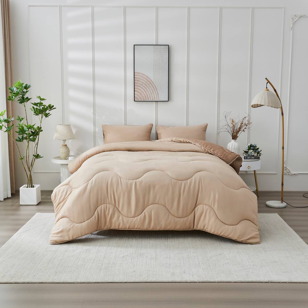 GAVENO CAVAILIA Coverless Microfiber Duvet in Natural
