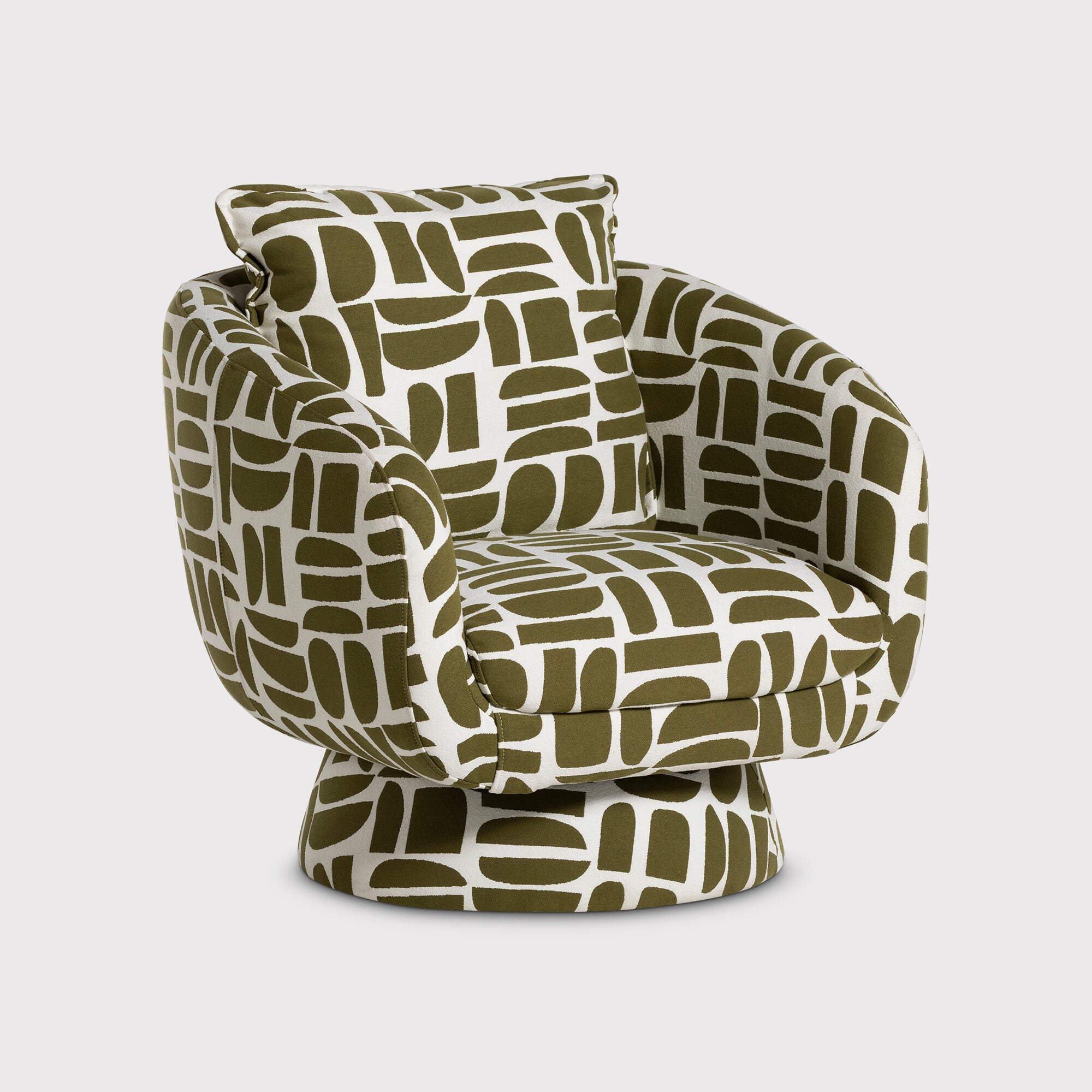 Francois Turning Loungechair Fabric | Barker & Stonehouse