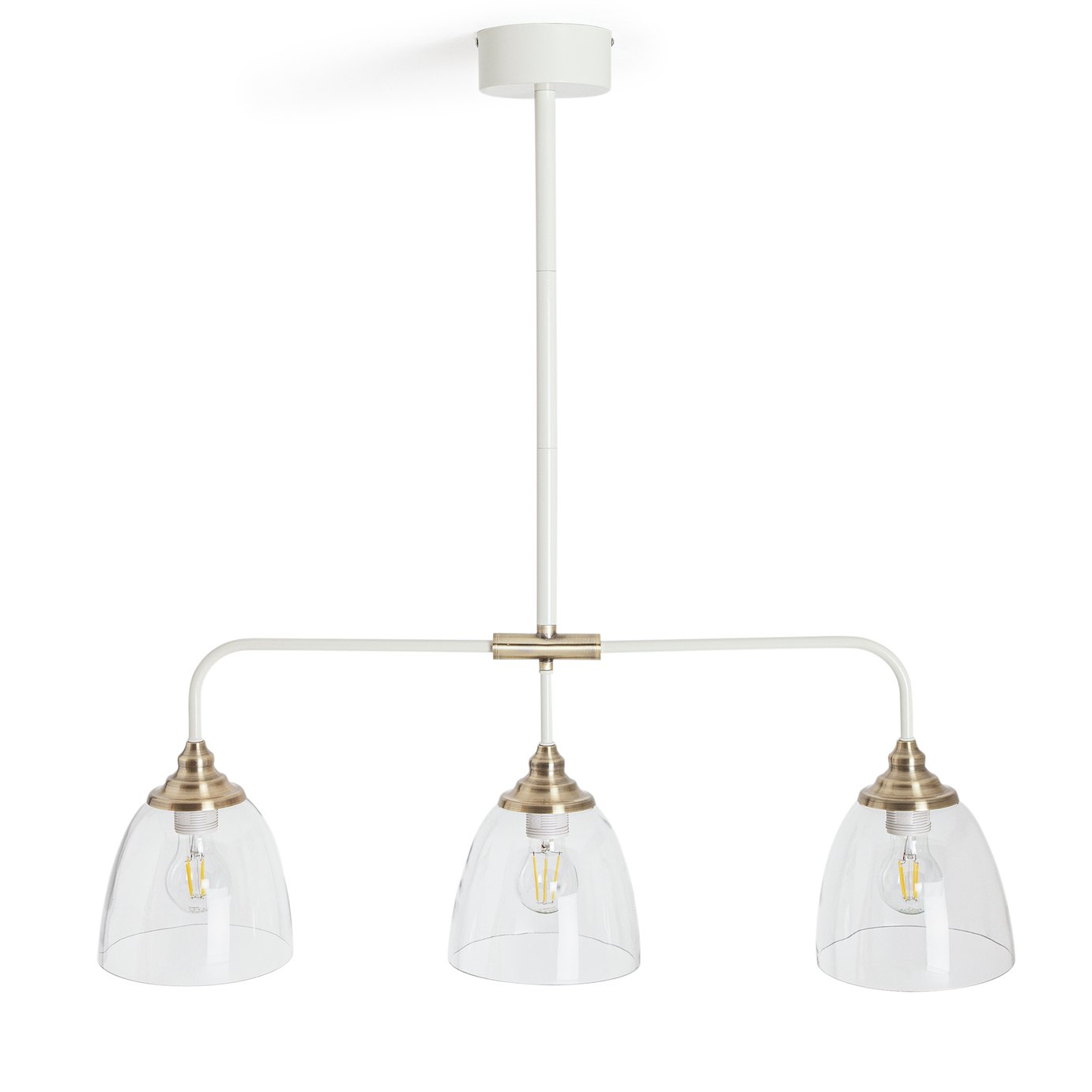 Habitat Country Hideaway 3 Light Bar - Cream