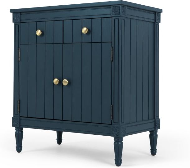 Bourbon Vintage Sideboard, Dark Blue