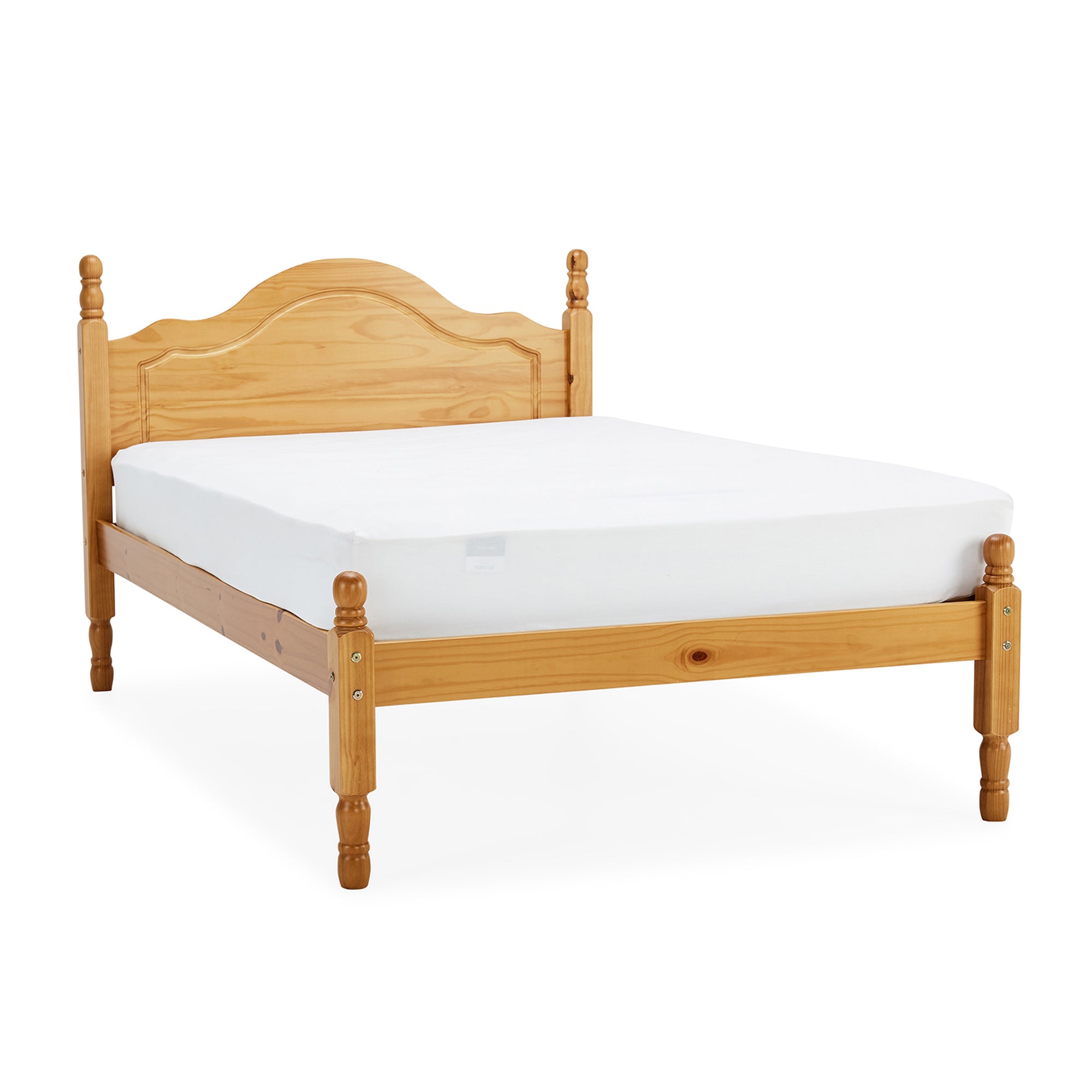 Sol Bed Frame Small Double Brown