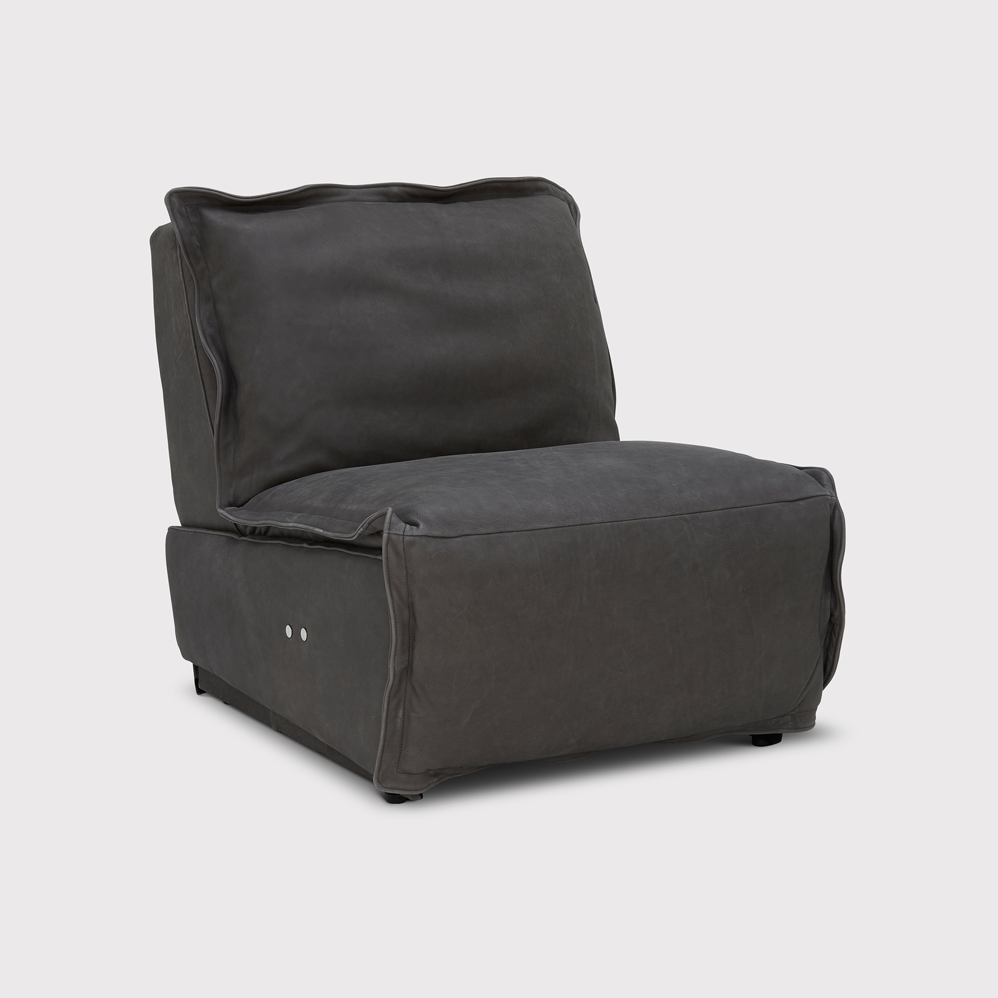 George Reclining Recliner Chair, Grey | Barker & Stonehouse