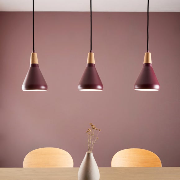 Wolston 3 Light Adjustable Diner Ceiling Light