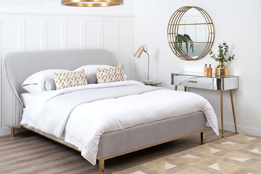 Ella Bed Silver