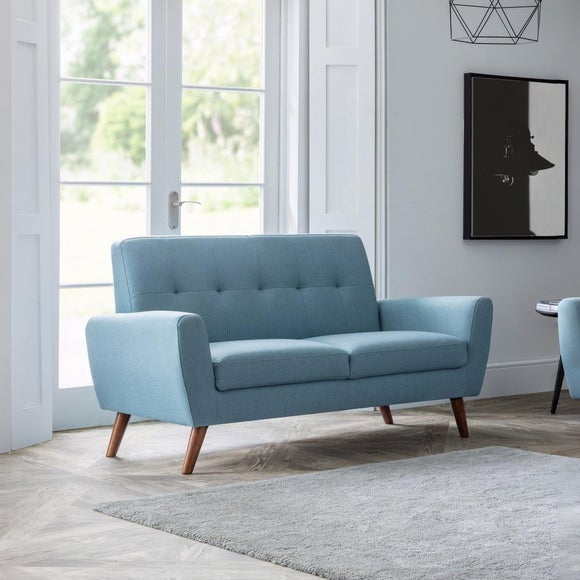 Monza Linen Small 2 Seater Sofa