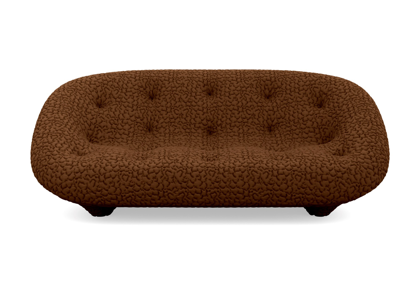 Heal's Ploum Medium High Back Sofa Moby Chocolat