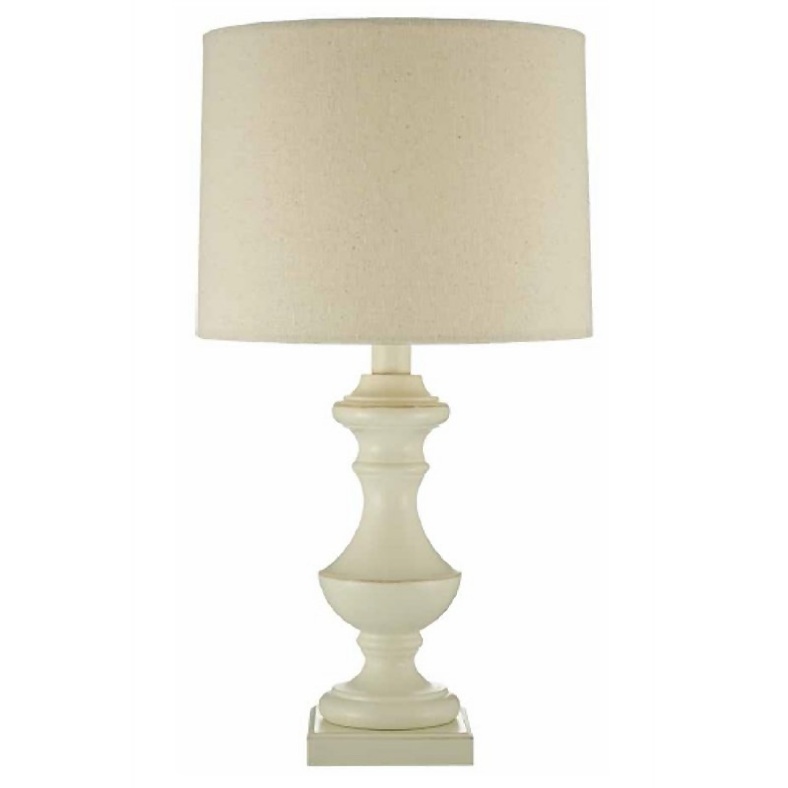 Paula Table Lamp - White