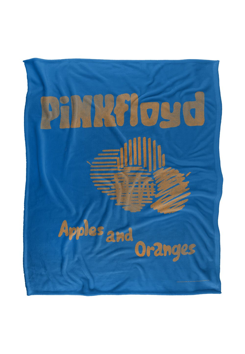 Pink Floyd Apples & Oranges Silky Touch Super Soft Throw Blanket 152 X 127 cm in White