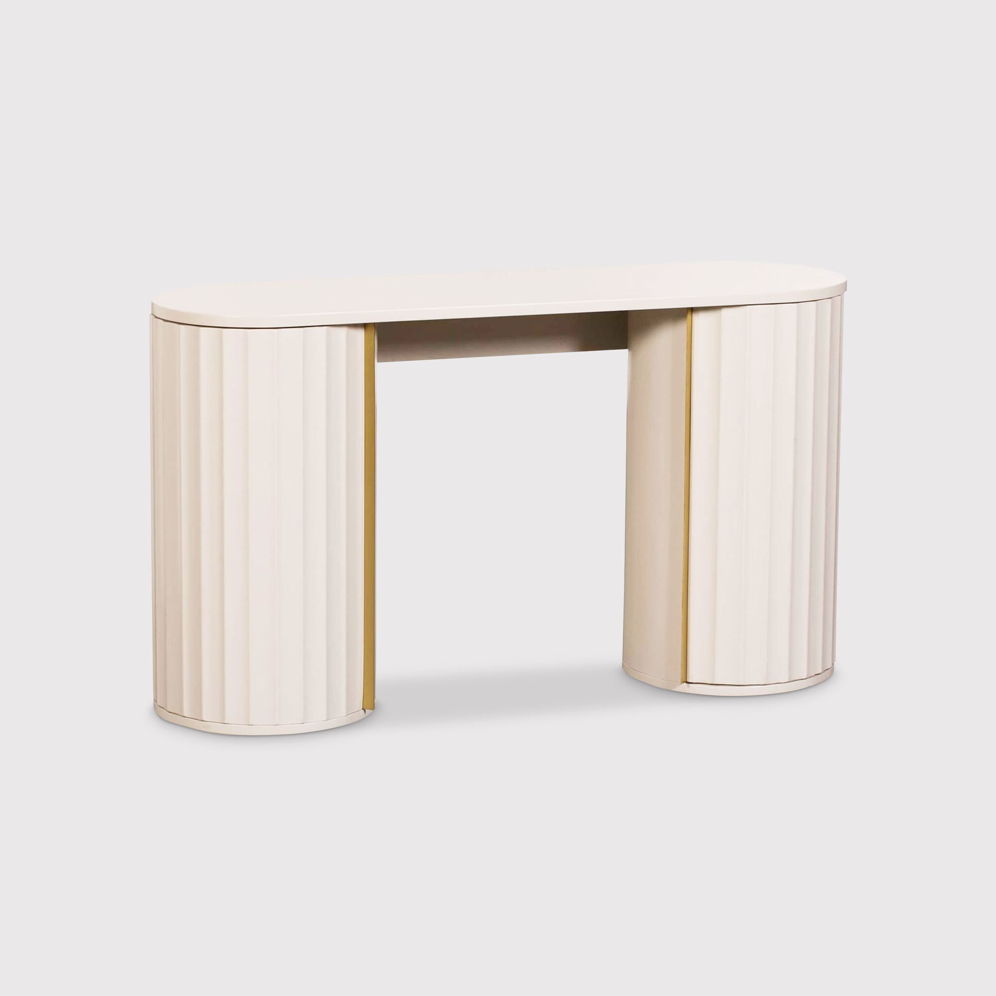 Lucia Dressing Table, Neutral Wood | Barker & Stonehouse