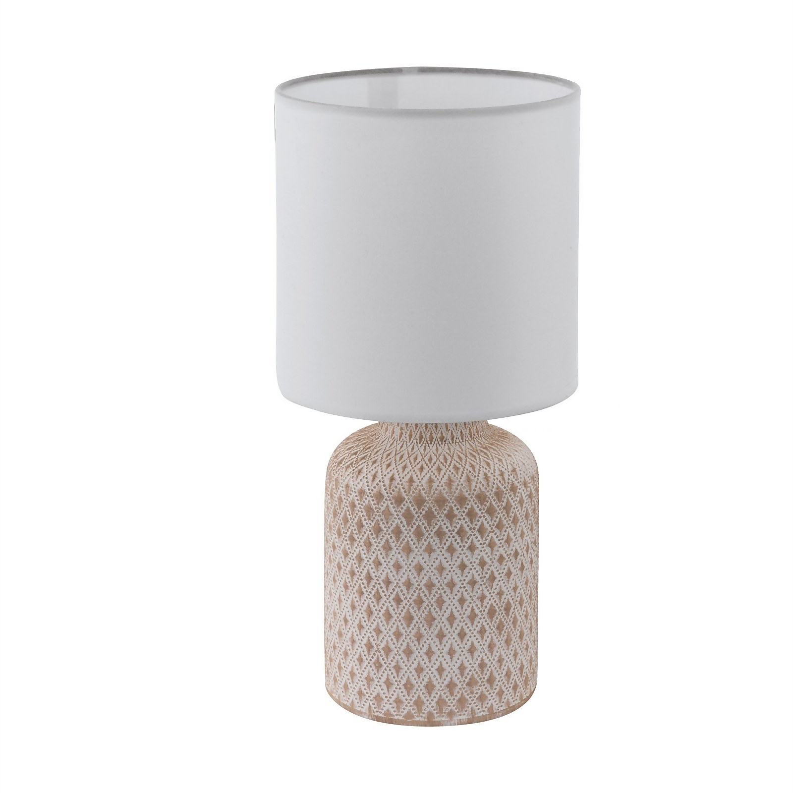 Eglo Bellariva Table Lamp Cream White