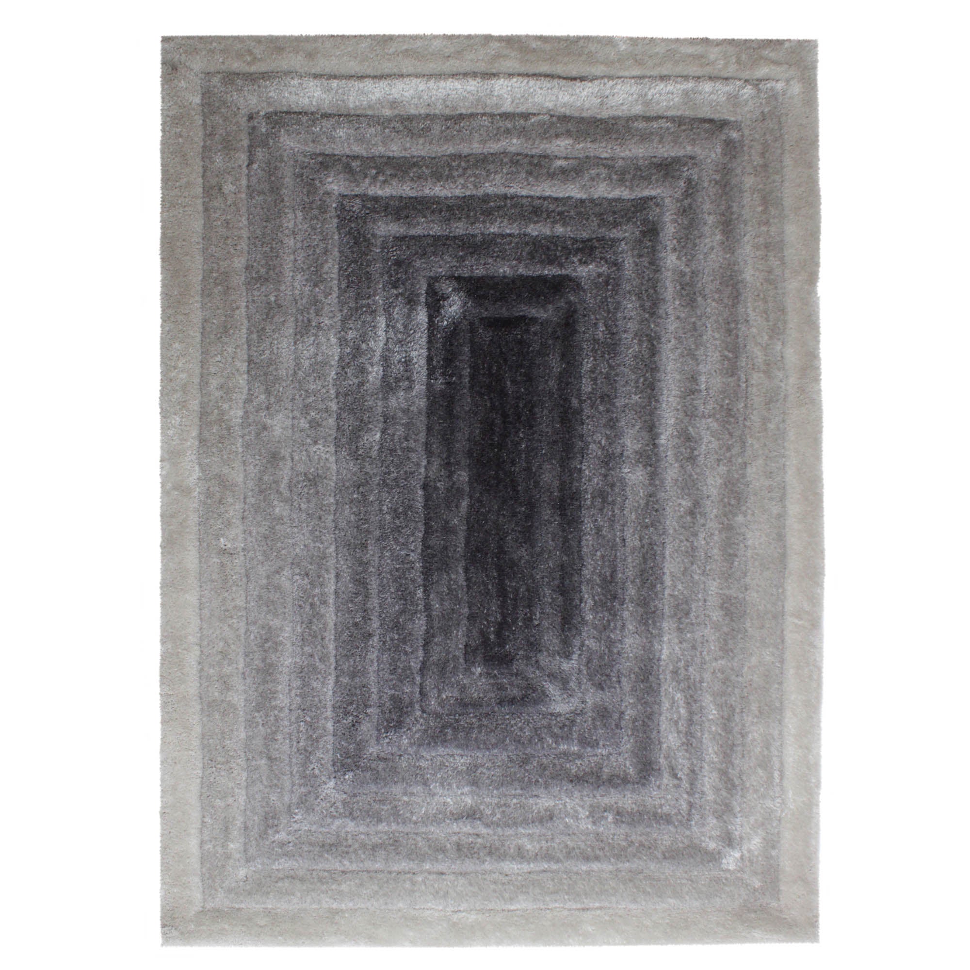 Verge Ridge Rug Black