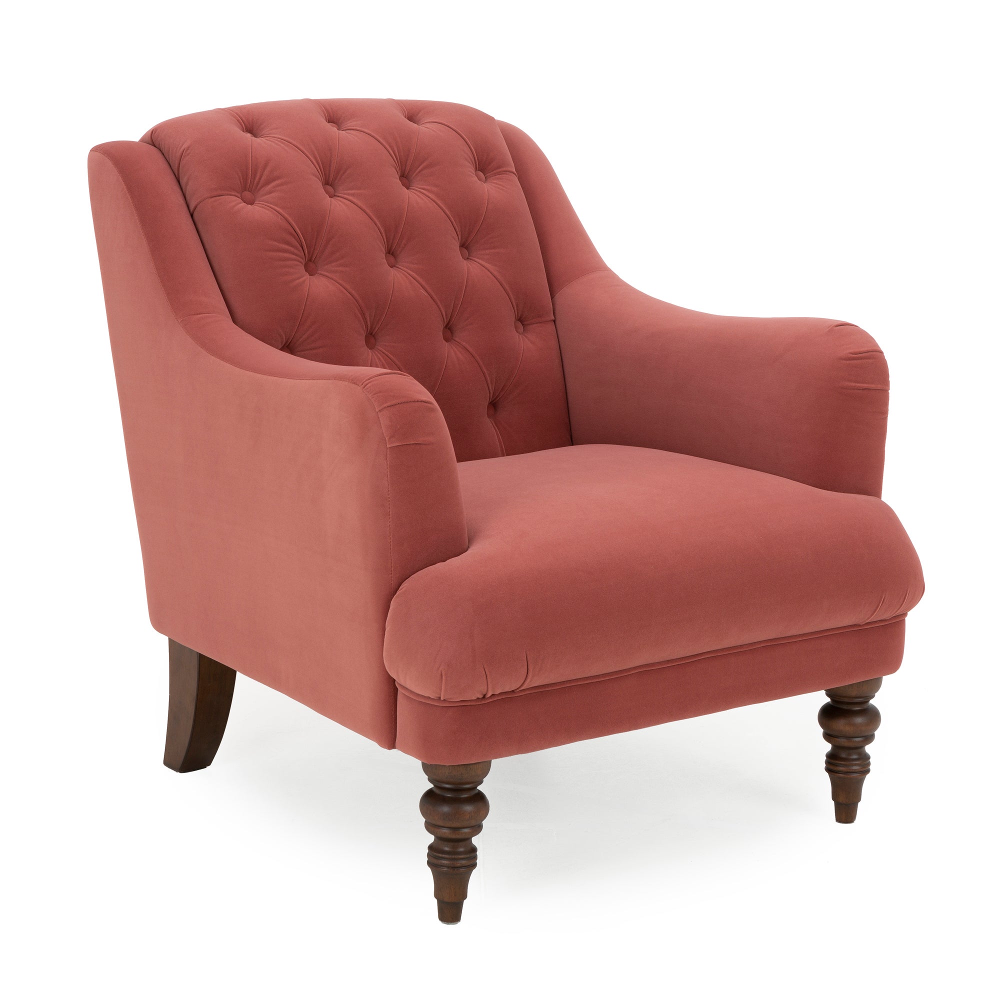 Natalia Velvet Chair Pink