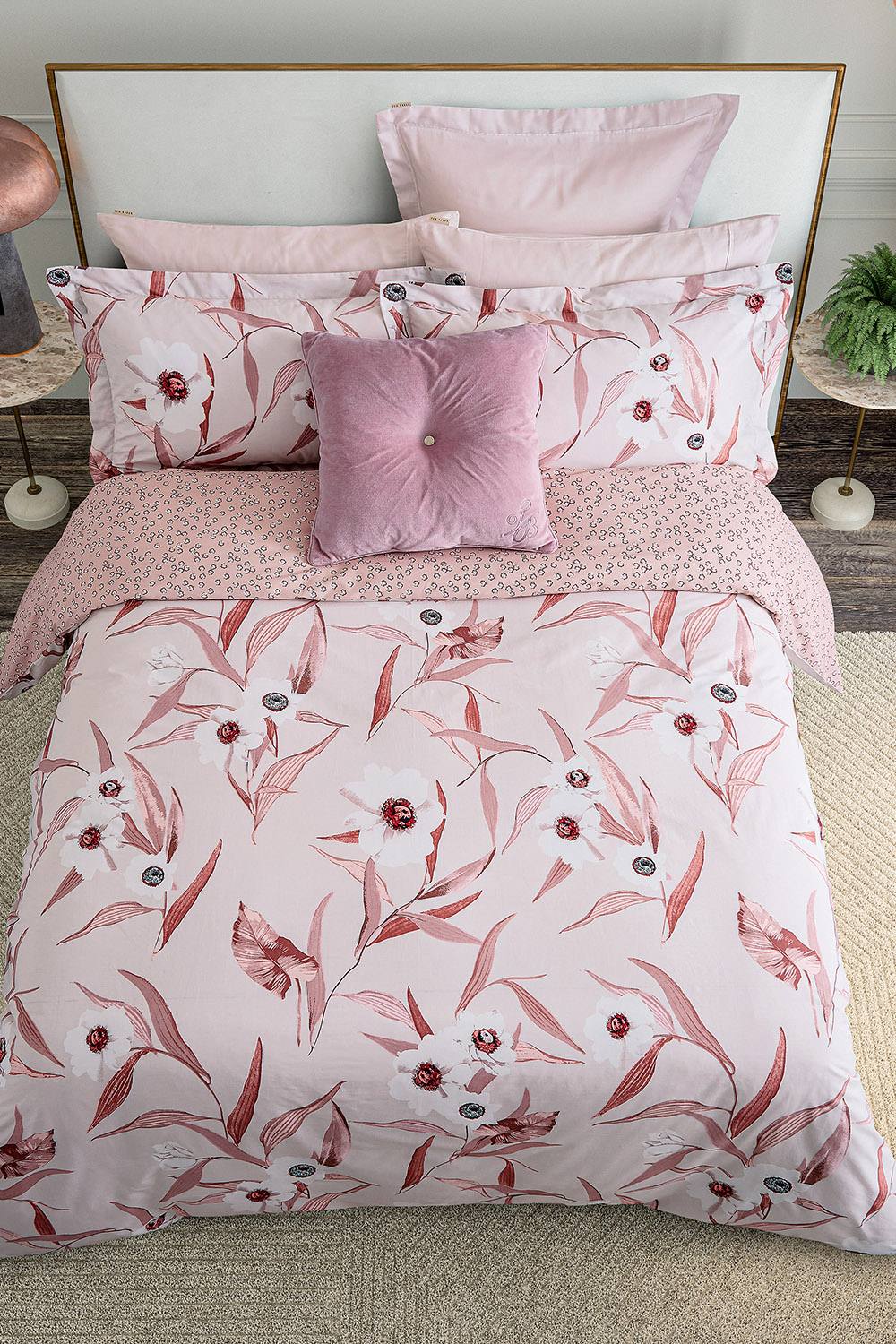 Ted Baker 'Cabana' Cotton Duvet Cover Set in Pink