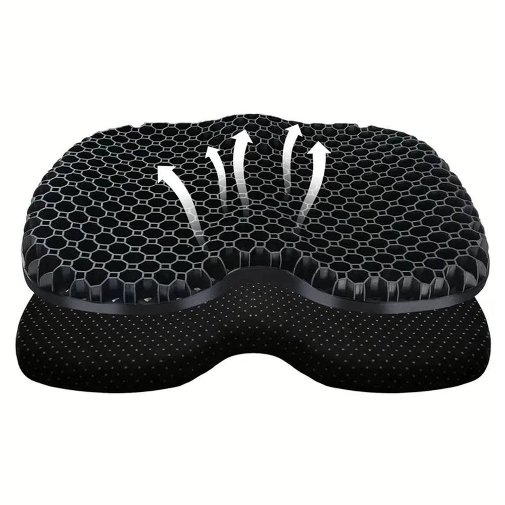 Nordara Waterproof Anti Slip Gel Kayak Seat Cushion Portable Sit In Kayak Pad in Black