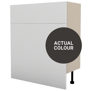 Duarti By Calypso Beaufort 700mm Floor Reaching Full Depth Toilet Unit - Ember Grey