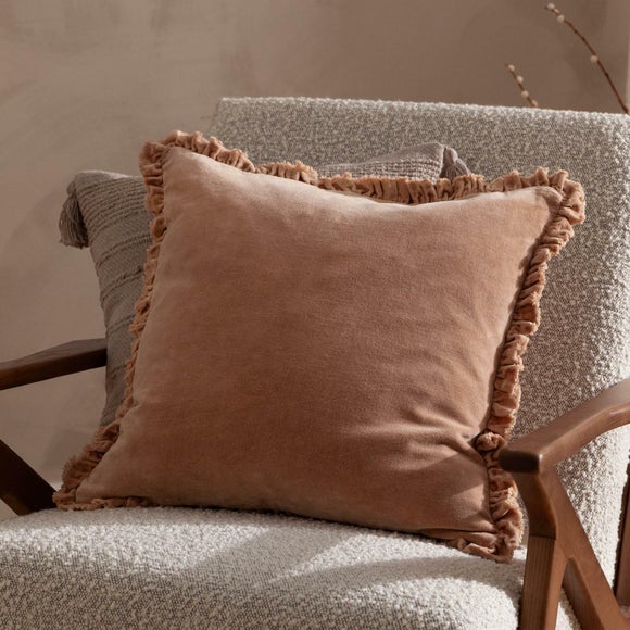 Bertie Velvet Square Cushion