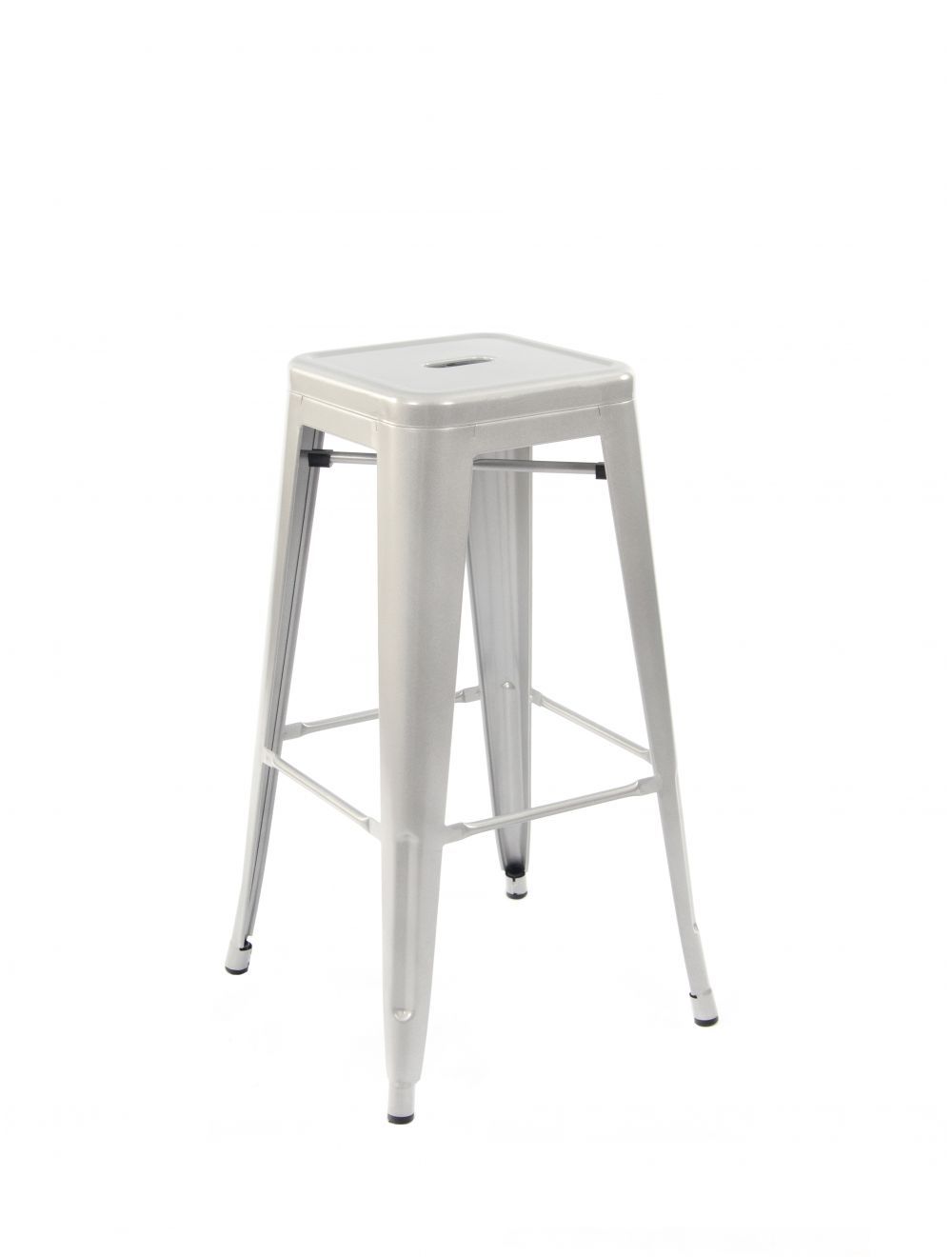 netfurniture Lyone High Kitchen Bar Stool Grey