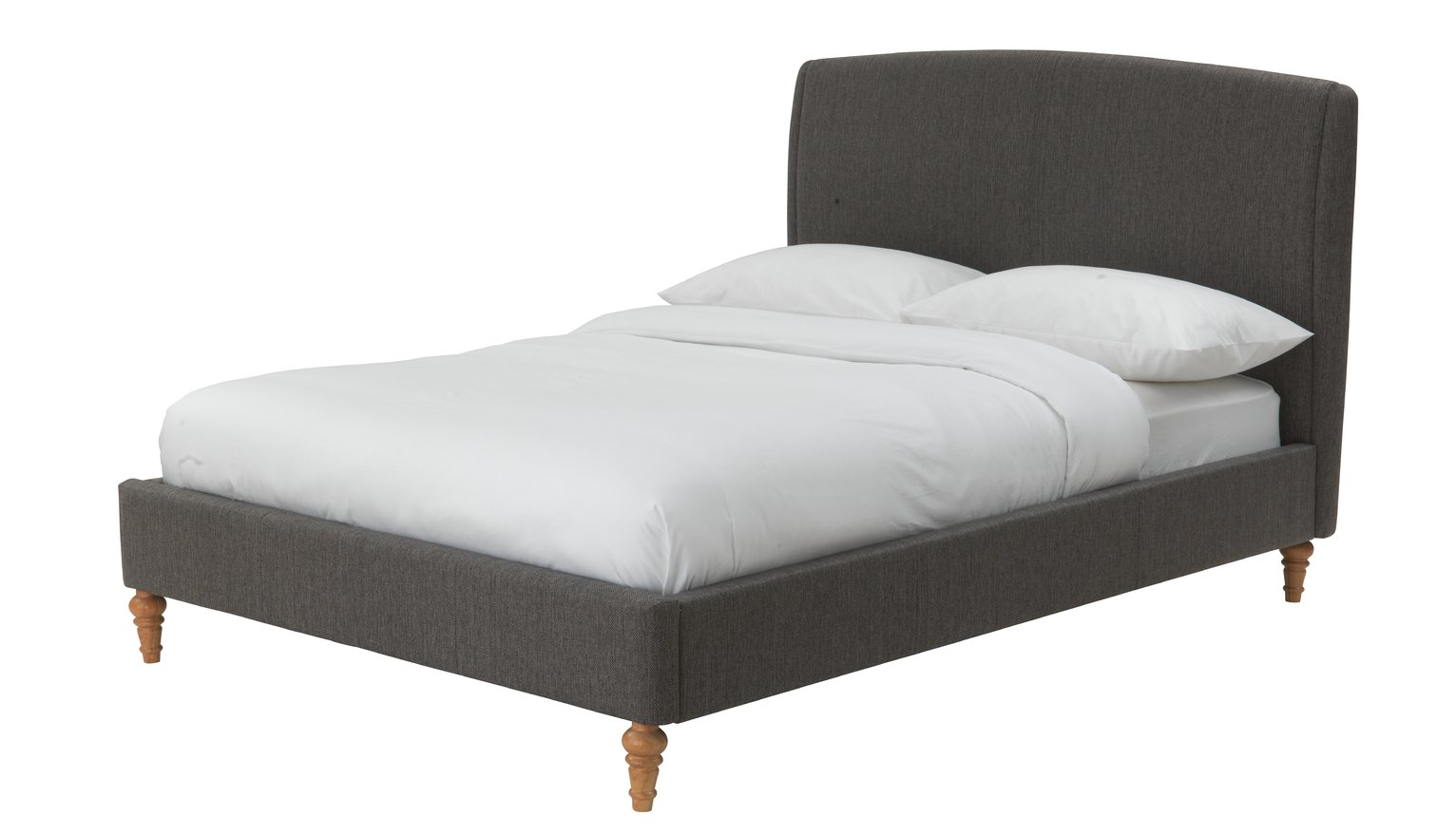 Argos Home Maltese Kingsize Bed Frame - Grey
