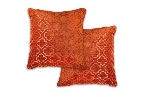 New Edge Blinds Marrakesh Cushion Cover in Orange