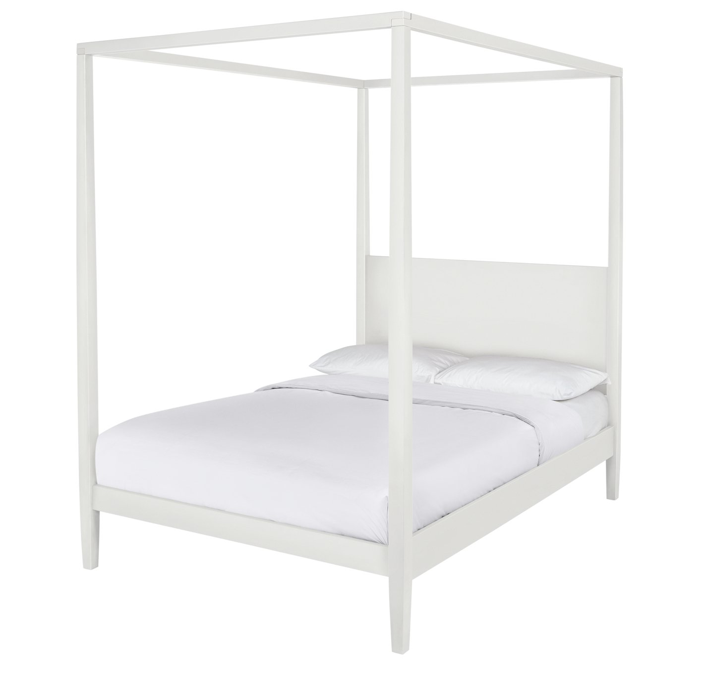 Habitat Blissford Four Poster Double Bed Frame - White