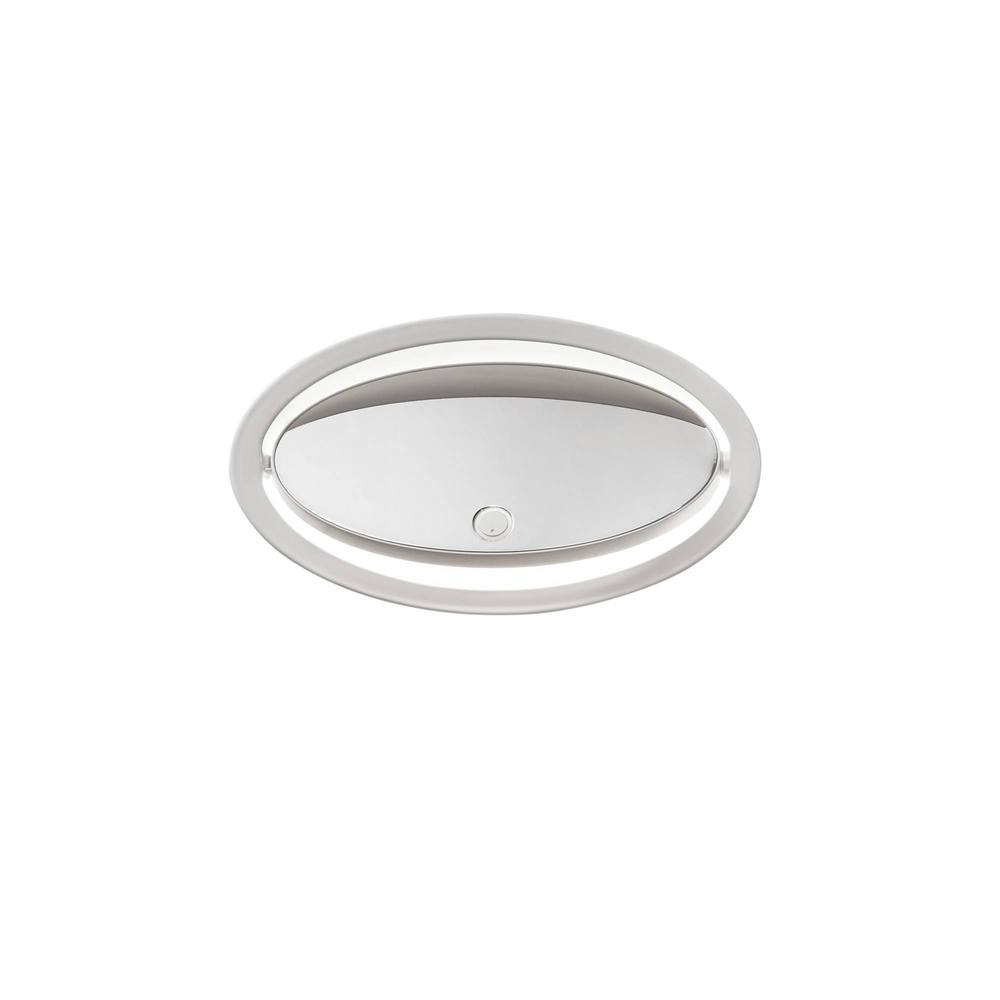 Netlighting Ely Paret LED Flush Wall Light White Touch dimmer 1125lm 3000K