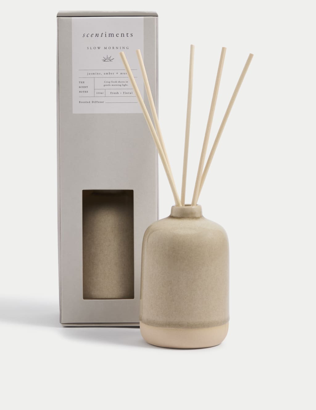 Scentiments™ Slow Morning 150ml Diffuser Natural Mix