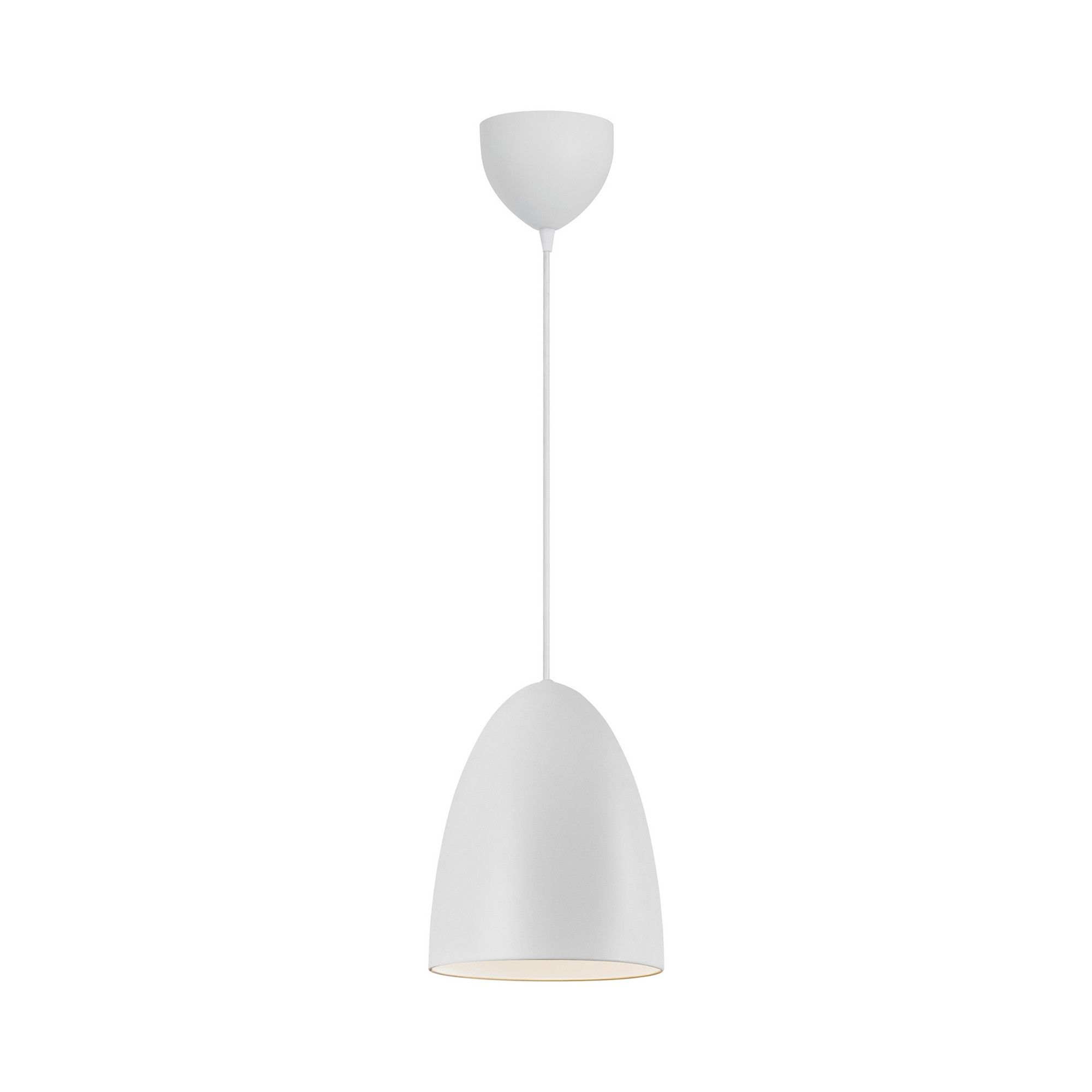 Nordlux Modern Indoor Pendant Light White Metal E27 Diffused - Mains Powered, IP20