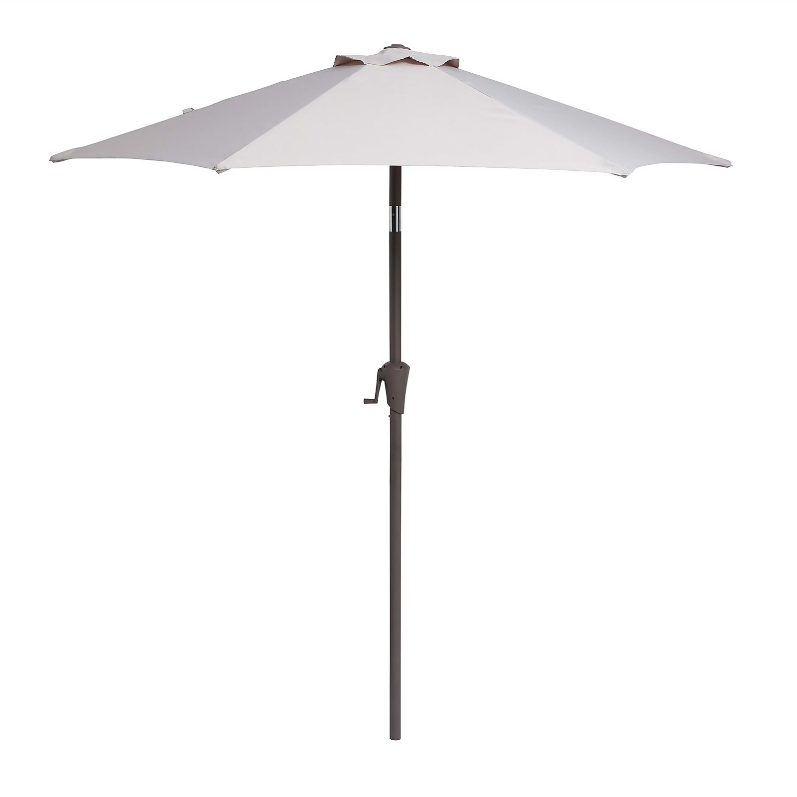 Parasol 2.1m Crank & Tilt - Natural - Dia. 38mm