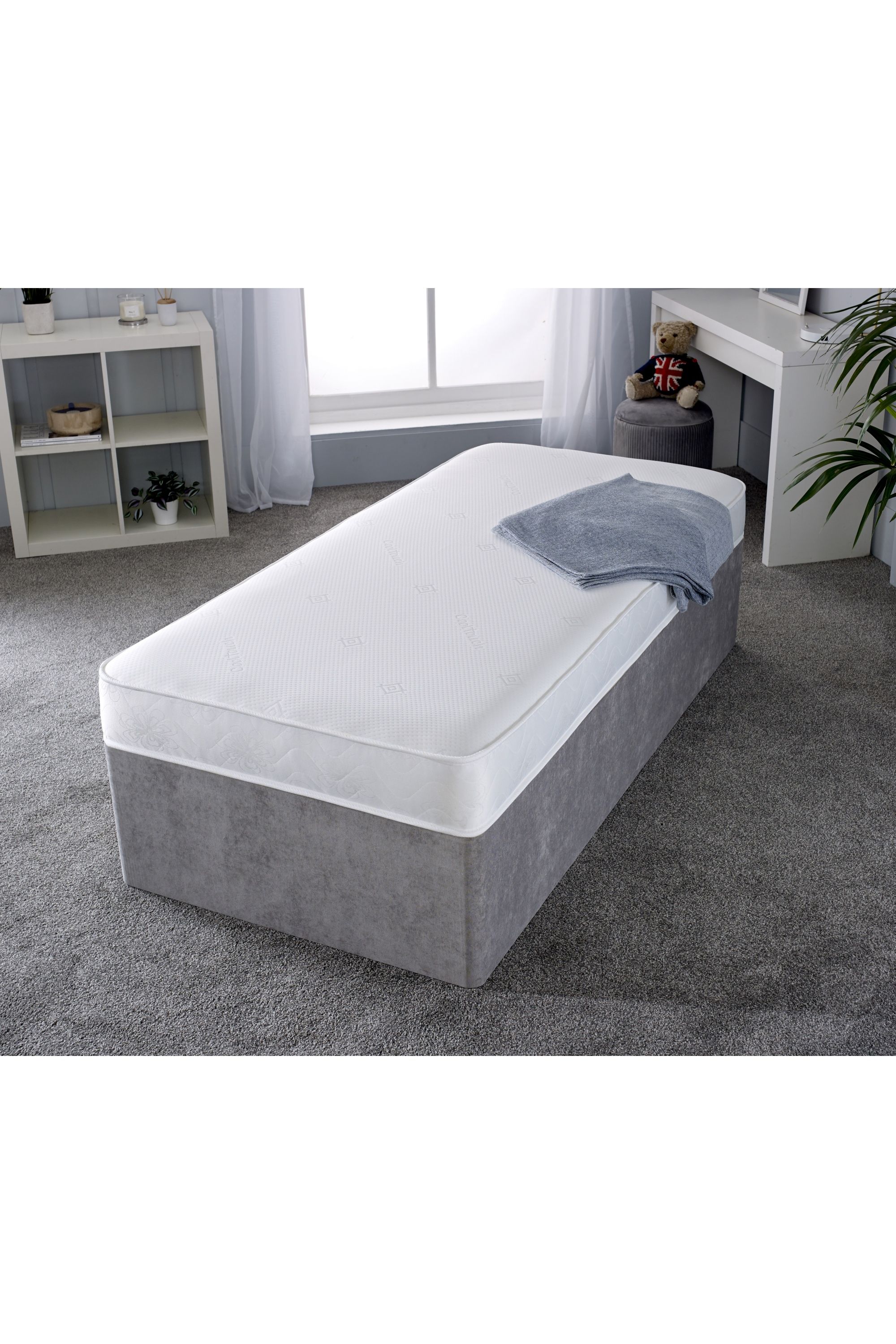 eXtreme Comfort Ltd All Foam Comfort Memory Foam 15cm Deep Mattress in White